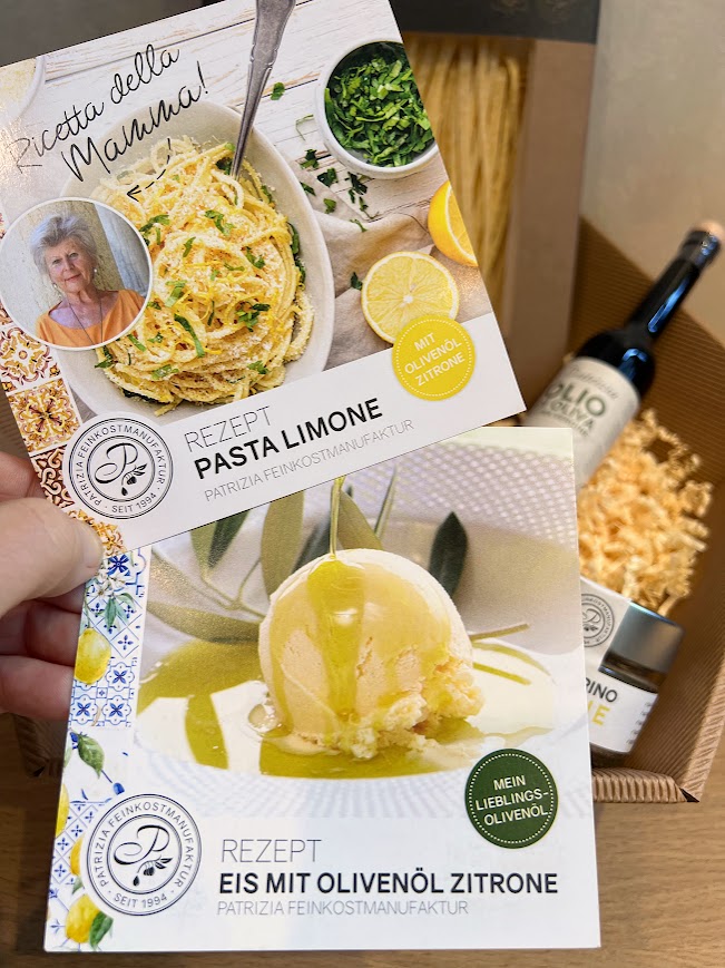 Pasta Limone & Limoneneis – 2 Rezepte 